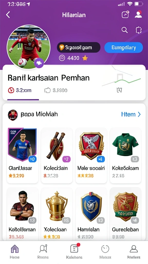 Tampilan antarmuka yang menarik dan mudah dinavigasi.
