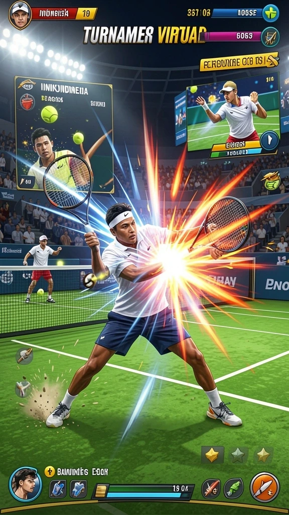 Aksi seru dalam gameplay yang menantang.