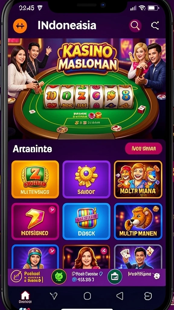 Tampilan antarmuka pengguna yang intuitif.