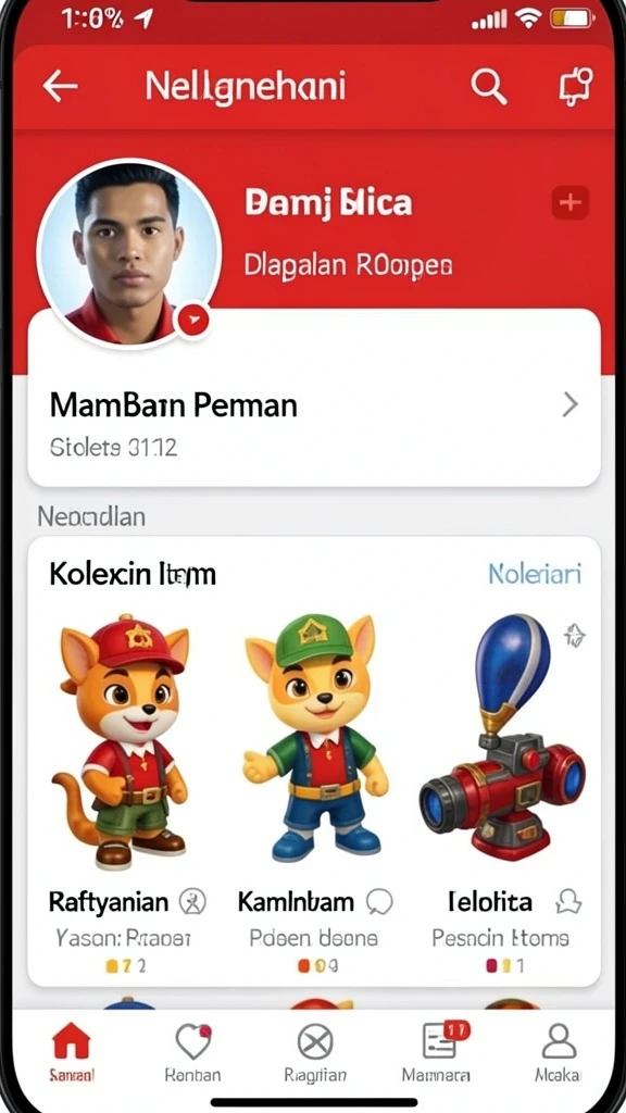 Tampilan antarmuka yang bersih dan intuitif.
