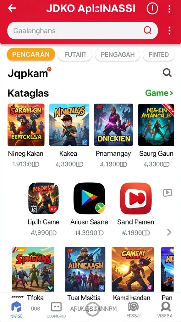 Tangkapan layar menunjukkan event spesial dengan hadiah menarik.