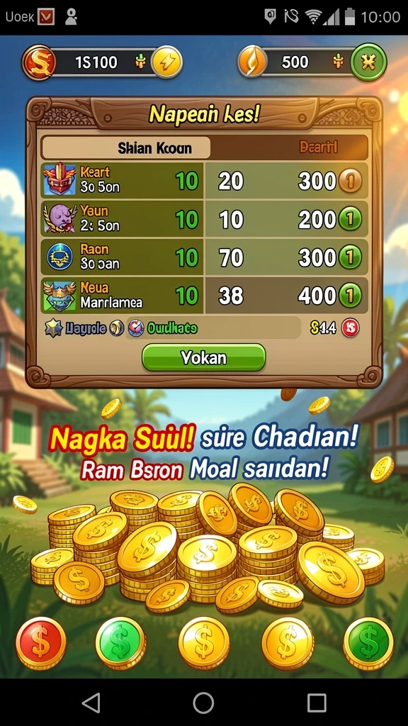 Mode multiplayer yang seru untuk kompetisi.