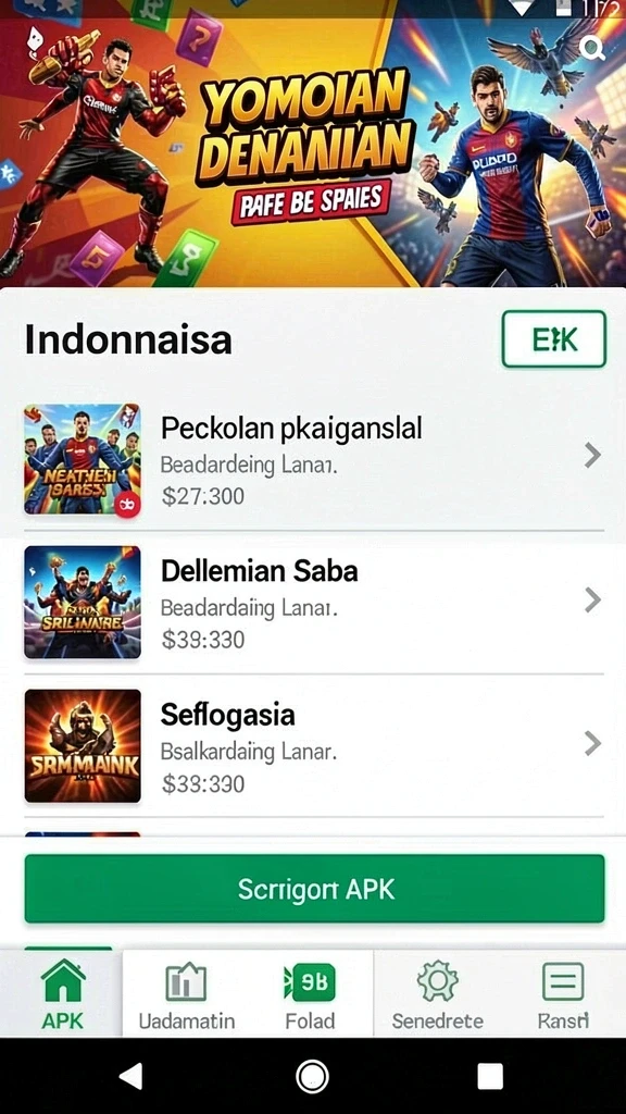 Tampilan antarmuka yang menarik dan intuitif.