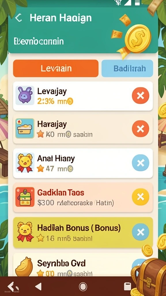 Tampilan utama aplikasi BANTENG69 yang menarik dan modern.