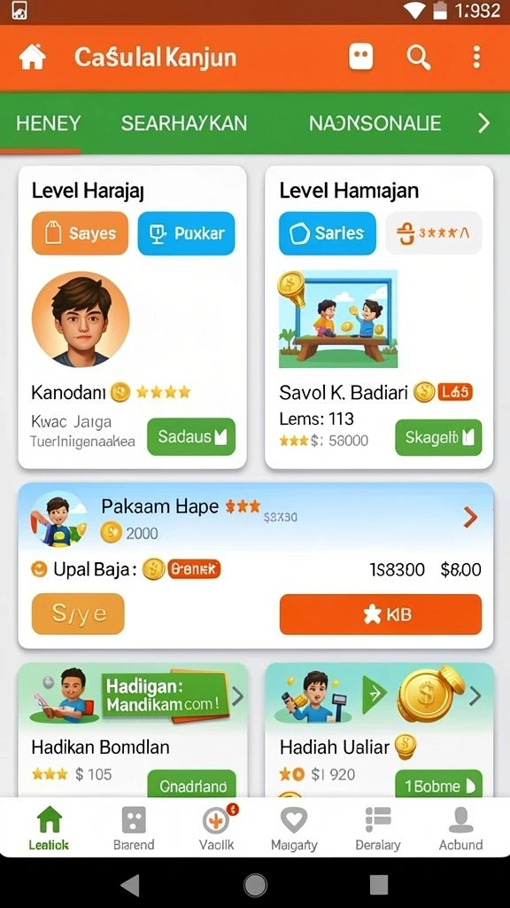 Beragam tema permainan slot yang menghibur.