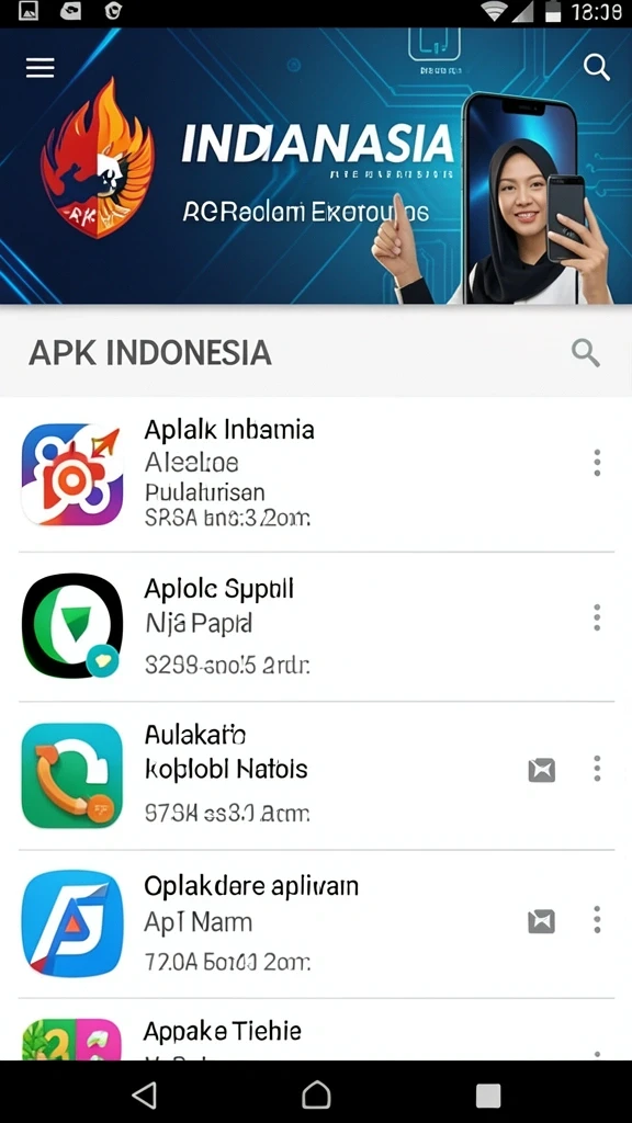 Tampilan antarmuka yang user-friendly.