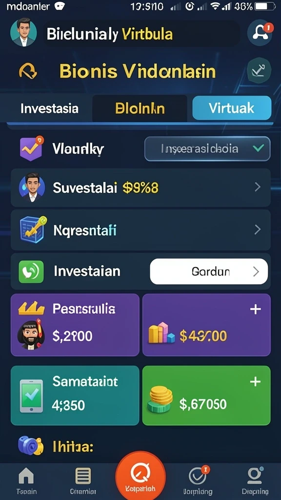 Fitur permainan interaktif yang menyenangkan.