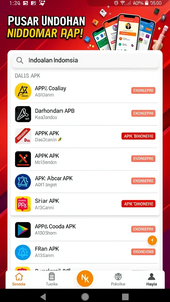 Tampilan awal APPLICATION FILTER303 yang menarik.