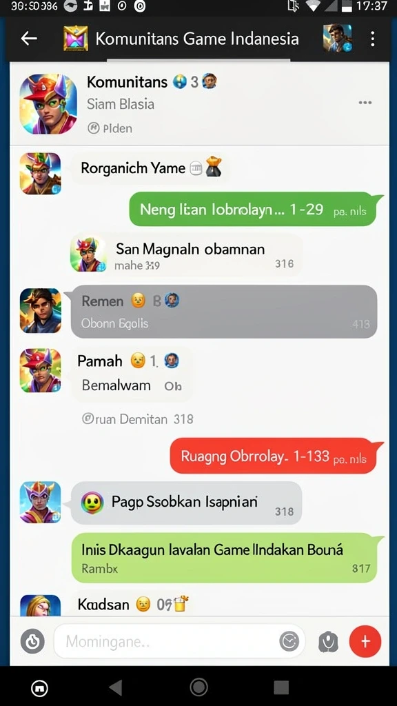 Tampilan awal GAMERP yang menarik.