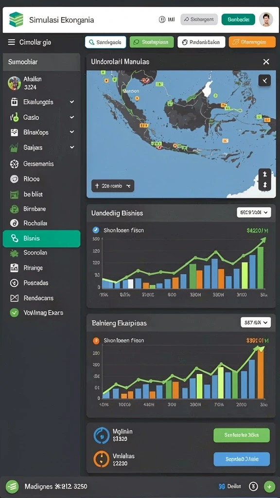 Screenshot menunjukkan grafis menakjubkan dari karakter utama.