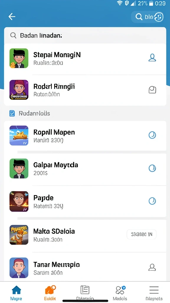 Screenshot dari tantangan seru di GOCAP123.