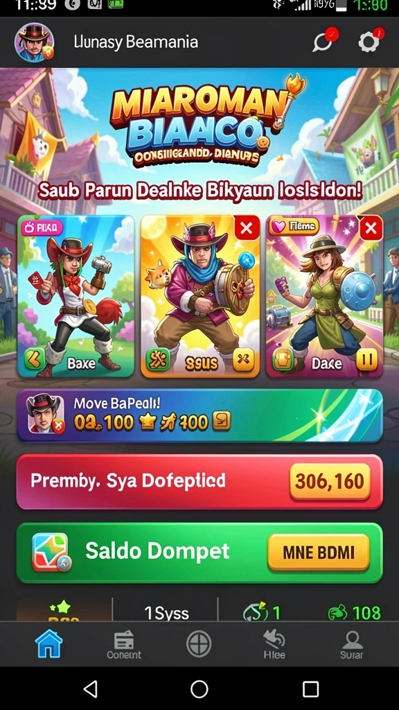 Misi seru dalam GOGOREJEKI yang menantang pemain.