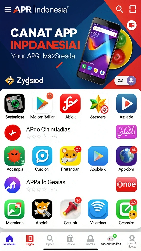 Beragam permainan dengan grafik yang memukau.