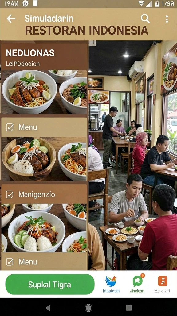 Fitur sosial untuk berkolaborasi dengan teman.