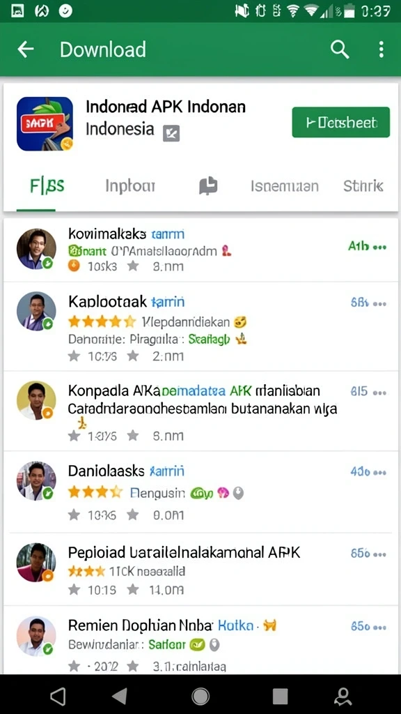 Beragam permainan menarik siap dimainkan.