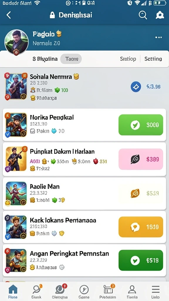 Gameplay yang seru dan adiktif.