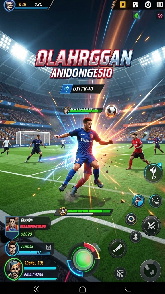 Grafik permainan yang memukau dan berkualitas tinggi.