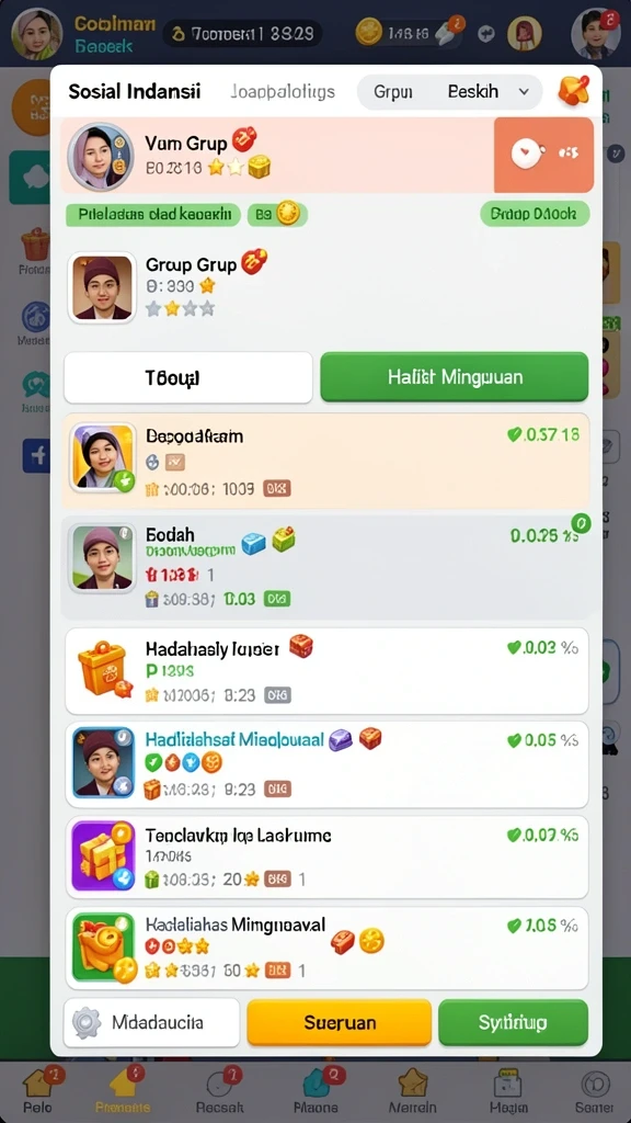 Level baru yang lebih menantang dan seru.