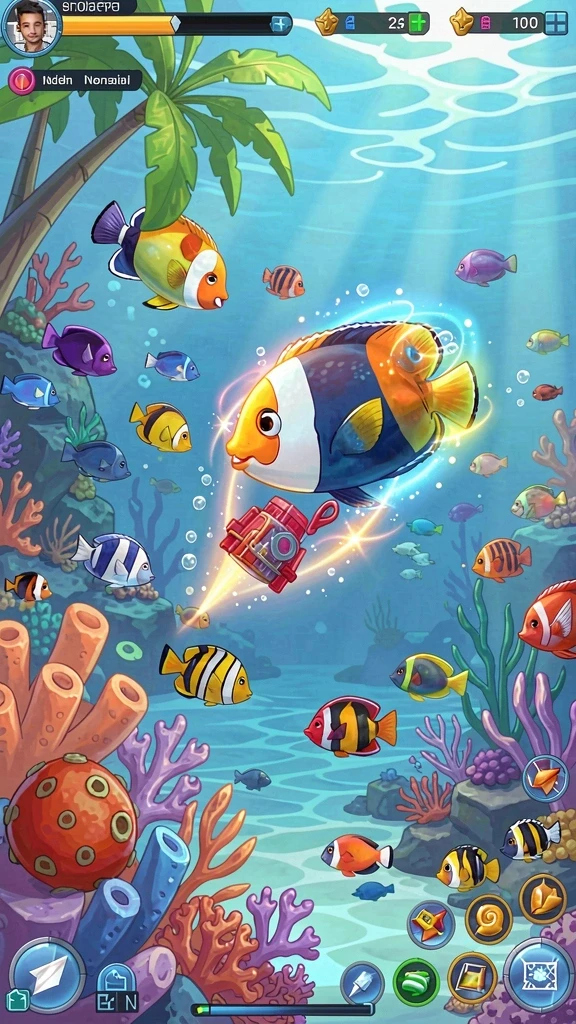 Screenshot menampilkan antarmuka permainan slot yang menarik.
