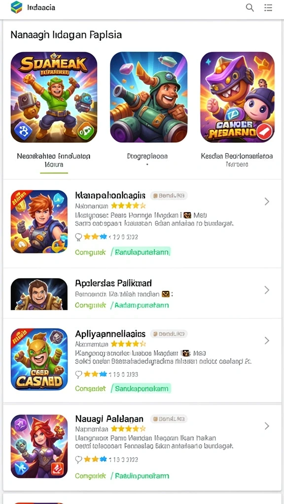 Tampilan utama aplikasi KENCANA28 yang menarik.