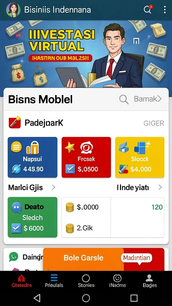 Pengaturan hadiah yang menggiurkan bagi para pemain.