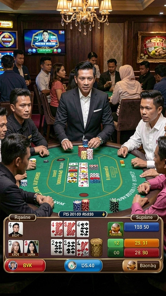 Tampilan menu utama yang intuitif dan mudah digunakan.