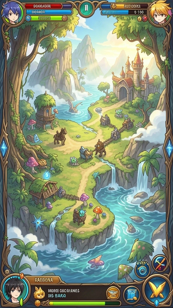 Screenshot menunjukkan gameplay seru di LATOTO.