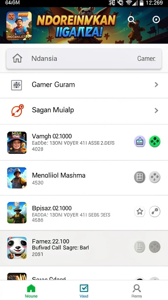 Tantangan seru yang selalu diperbarui.