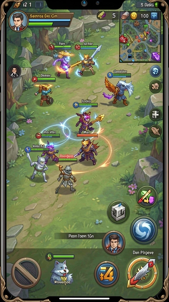 Gameplay menarik yang menantang strategi pemain.
