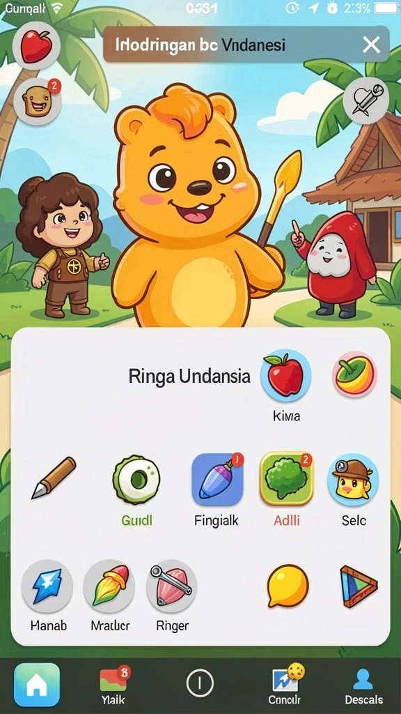Tampilan antarmuka MEGAVISA88 yang modern dan user-friendly.