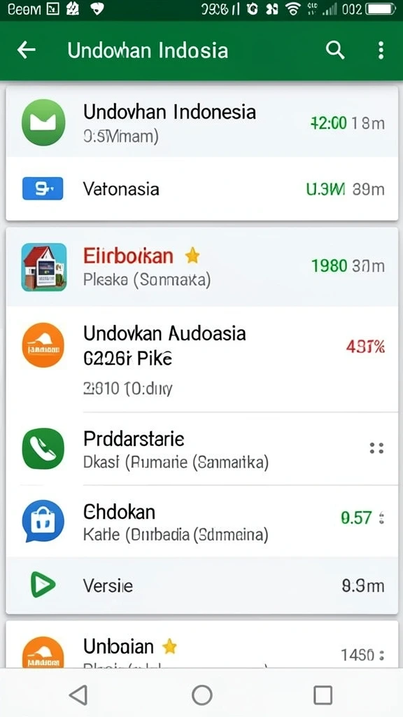 Tampilan antarmuka yang ramah pengguna.
