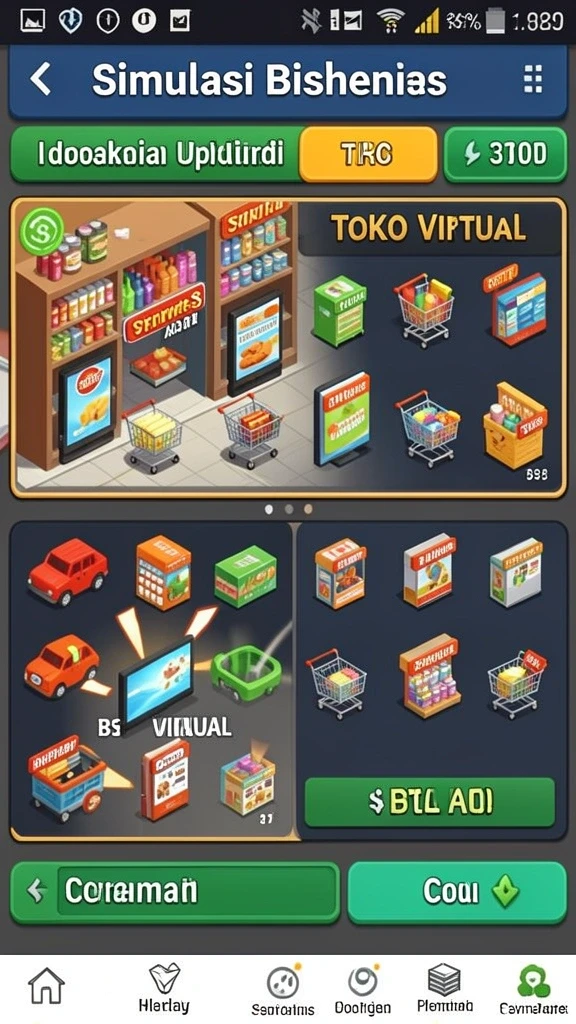 Mode multiplayer yang seru dan kompetitif.