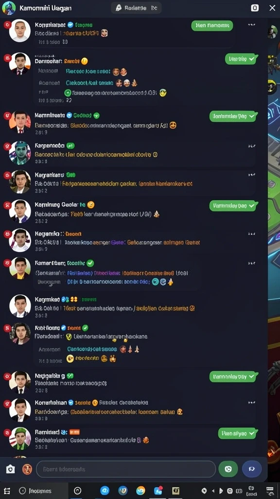Grafis yang menakjubkan dan warna yang cerah.