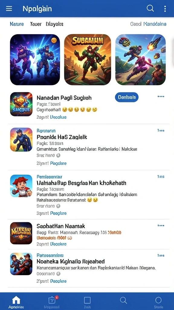 Karakter menarik dan penuh warna.