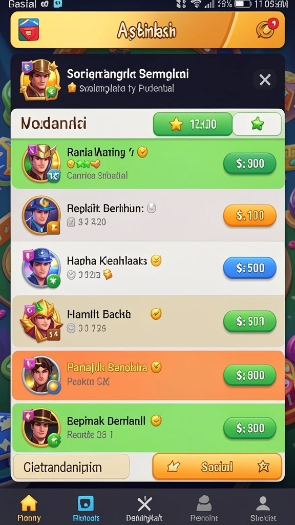 Tampilan antarmuka yang ramah pengguna.