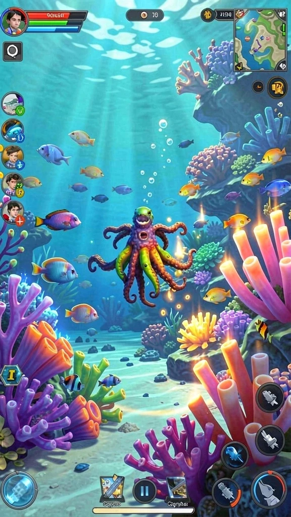 Fitur multiplayer yang memungkinkan bersaing dengan teman.