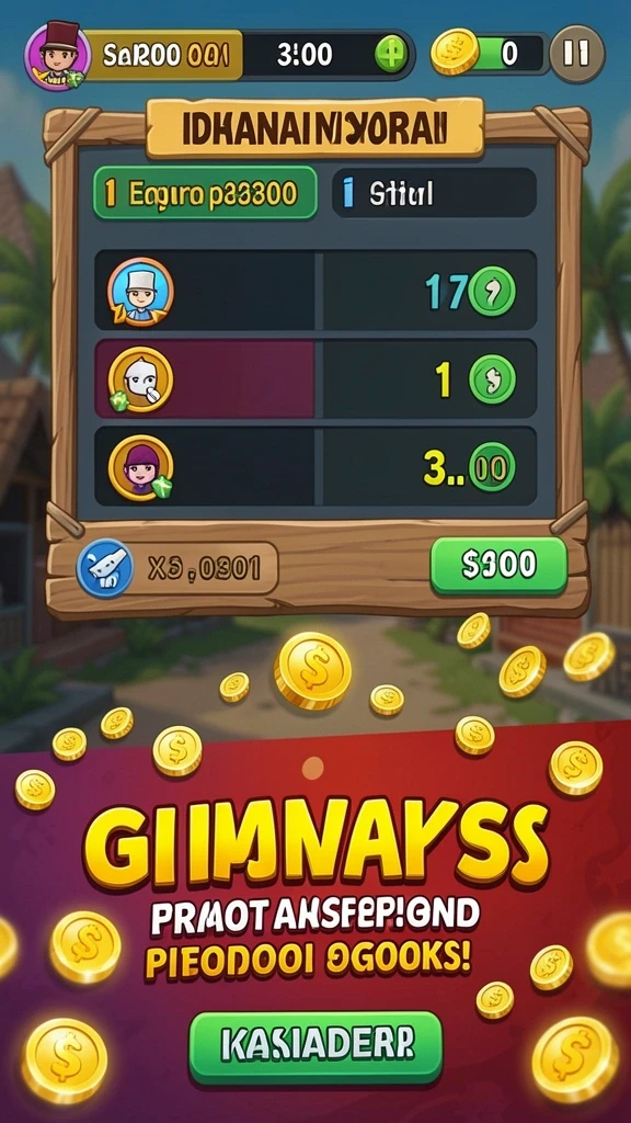 Level yang menantang dengan rintangan yang kreatif.