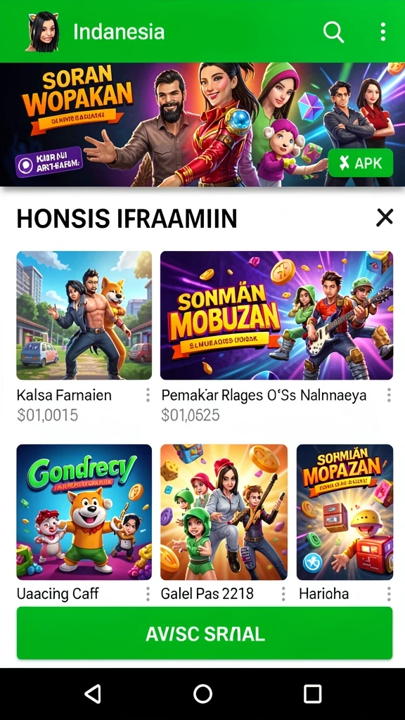 Mode permainan yang beragam dan menantang.
