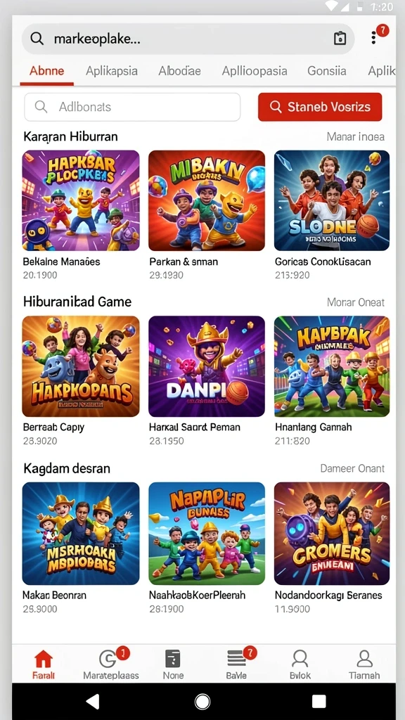 Tampilan antarmuka yang user-friendly untuk navigasi mudah.