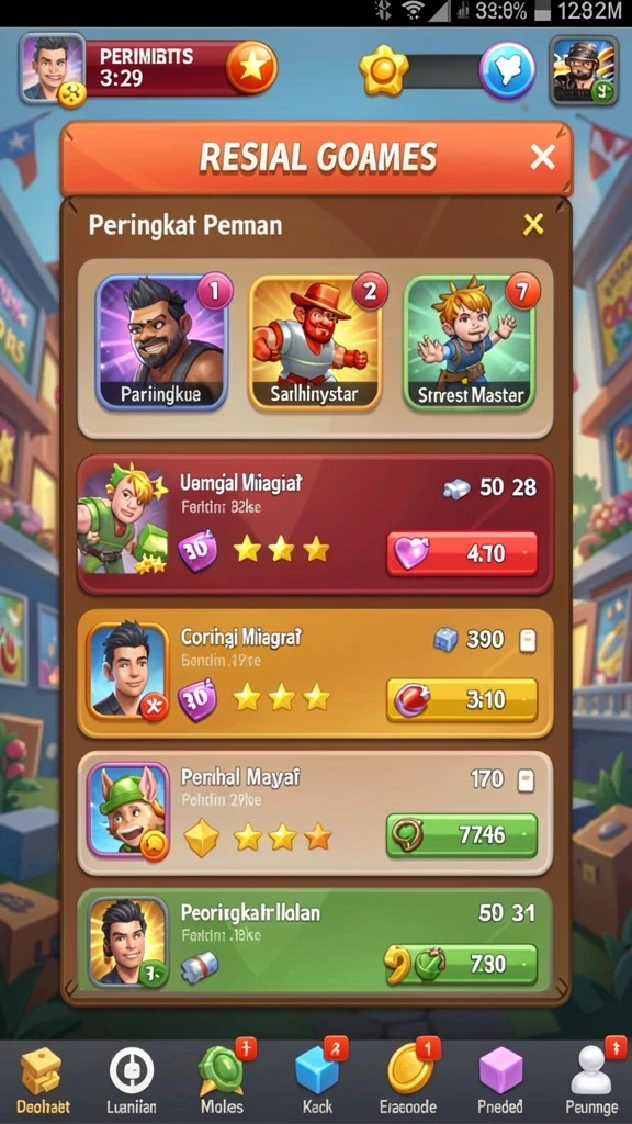 Mode multiplayer yang seru untuk dimainkan bersama teman.