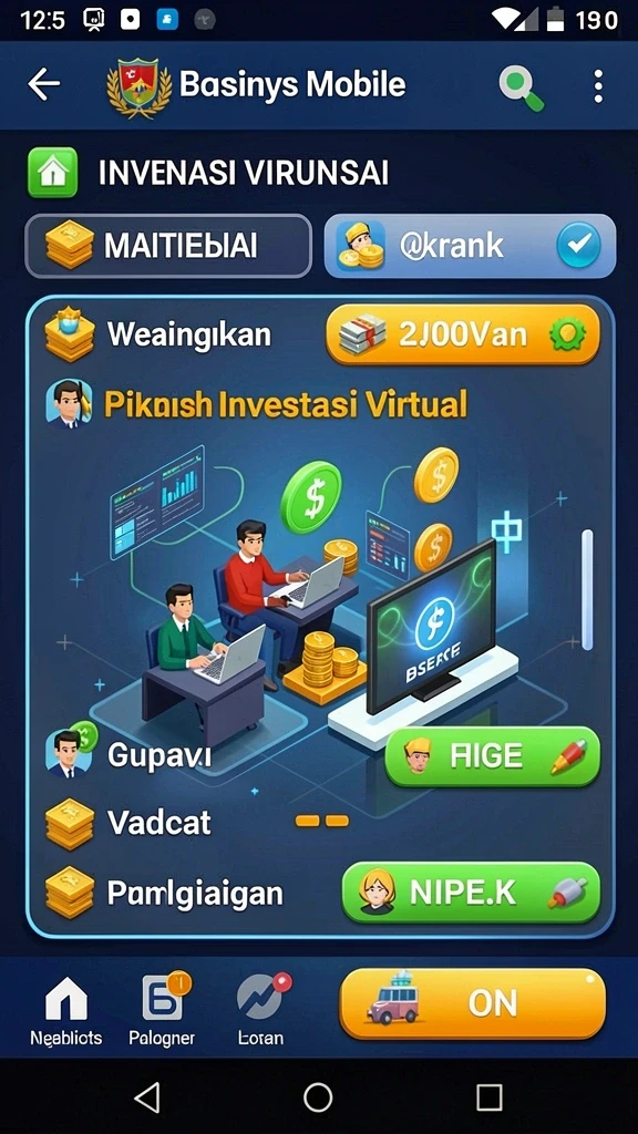 Fitur kompetisi yang memungkinkan interaksi dengan pemain lain.