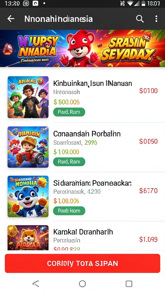 Beragam karakter dengan kemampuan berbeda untuk dipilih.