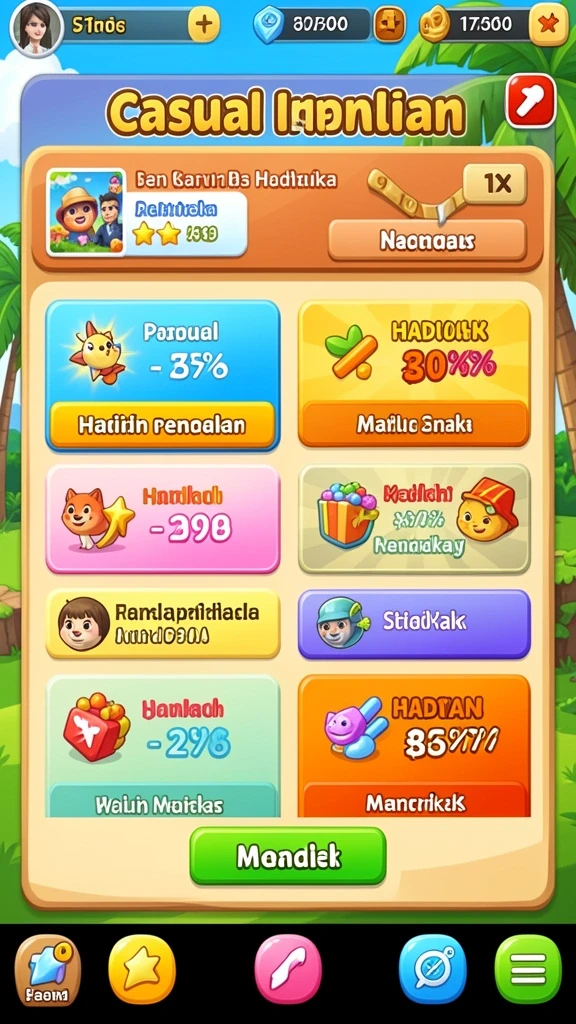 Tampilan antarmuka yang menarik dan mudah digunakan.