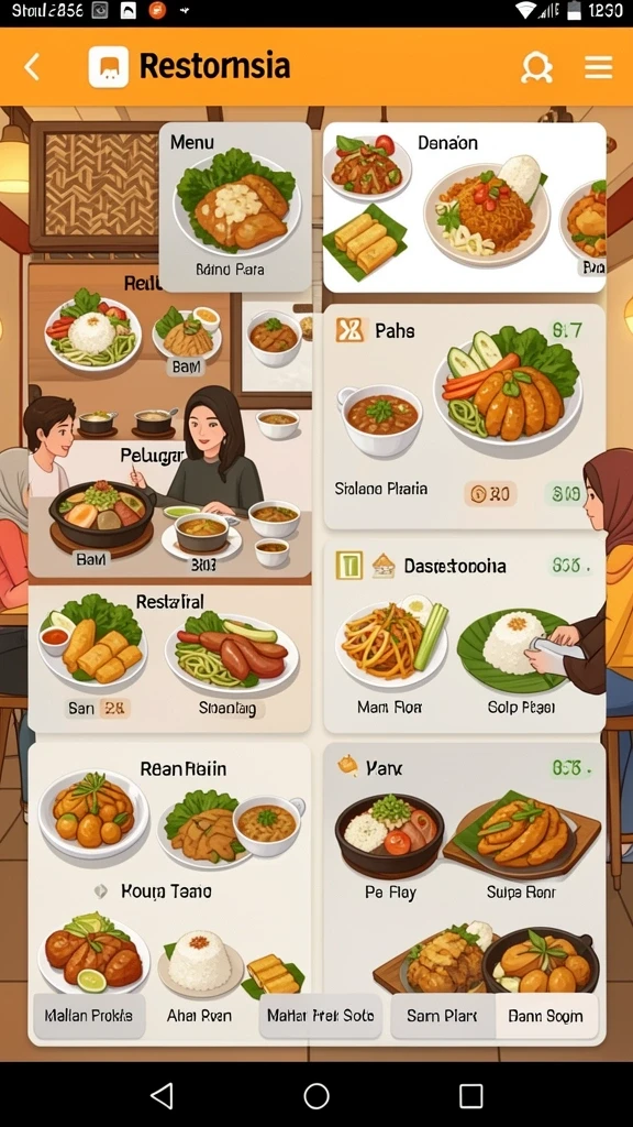 Fitur live chat untuk berinteraksi dengan pemain lain.