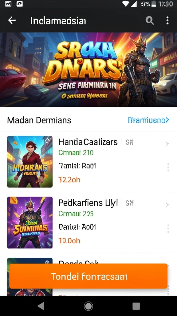 Tangkapan layar menunjukkan karakter utama dalam aksi.