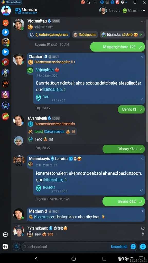Tampilan grafis yang memukau dan berwarna-warni.