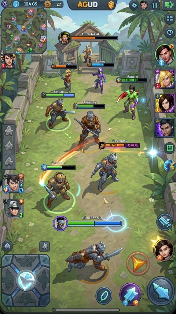 Pengalaman bermain multiplayer yang seru dan interaktif.